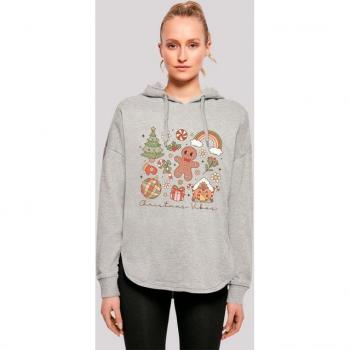 Oversize Kapuzenpullover Winterliche Gemütlichkeit von F4NT4STIC