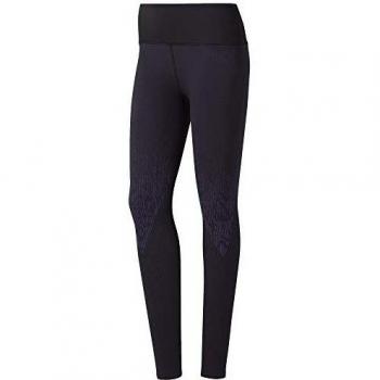 Reebok Damen Os Thermo Base Smls Tight Netze, Mehrfarbig (Schwarz/Rosa)