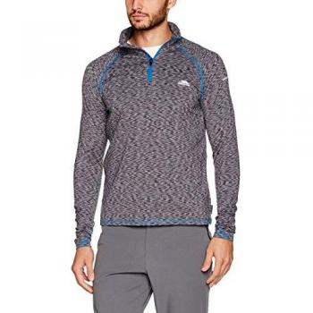 Schnelltrocknendes Herren‑Sportshirt Grey Marl – Größe M