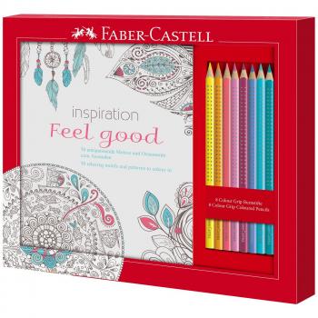 Faber-Castell ColourGrip Set di Matite Colorate Feel Good