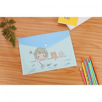 Adorable Cat Plastic Folders