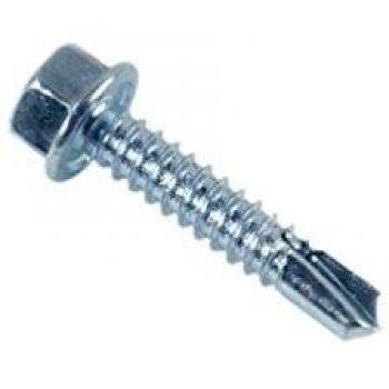 Vis Tête Hexagonale à Embase 3,9 x 12,7 mm Zinguée
