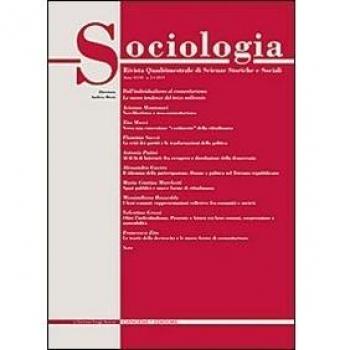 Sociologia. Rivista quadrimestrale di scienze storiche e sociali