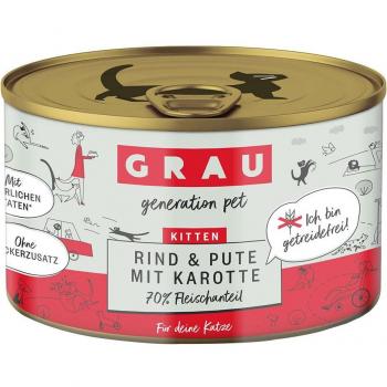 GRAU Kitten Nassfutter ohne Getreide