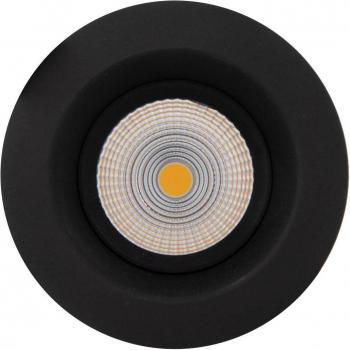 Faretto LED da incasso SLC One Soft dim-to-warm nero