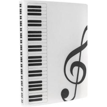 Album de musique A4 pour feuilles de piano
