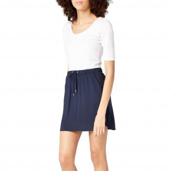 Falda Vero Moda Vmboca NW String Corto Noos, Mujer, Azul Navy Blazer, Talla 42