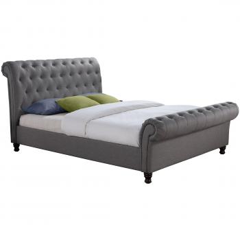 Birlea Fabric Sleigh Bed with Underbed Storage
