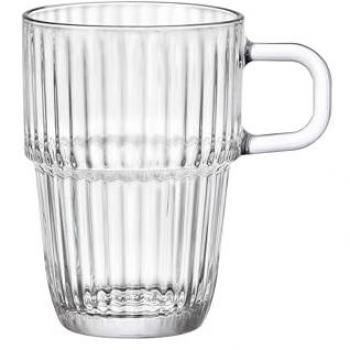 Mug de vidrio grabado Barshnie 31,5 cl – Taza con estilo artístico