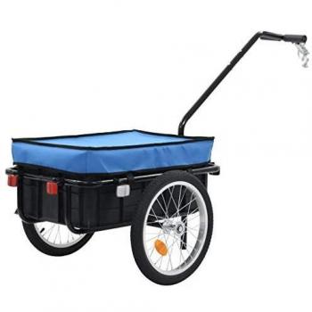 Steel Vidaxl Bike Trailer/Hand Wagon