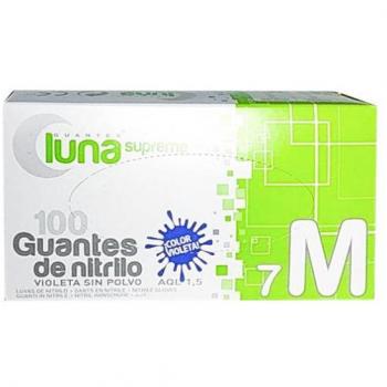 Guantes Nitrilo Sin Polvo 100 Uds Caja Diamantada