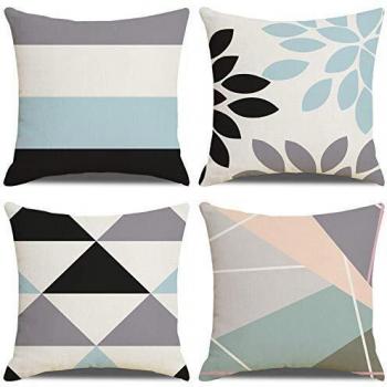 Cushion Cover Quartet – Geometric Edition