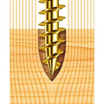 Vite TSP laiton 4,0x50 mm pour aggloméré