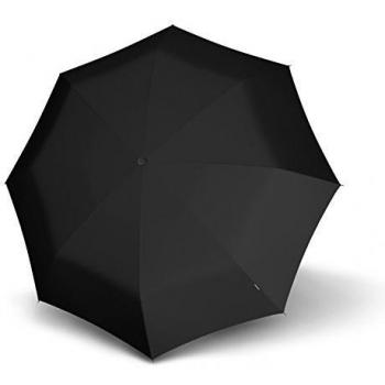 Knirps Taschenregenschirm T.010 Small Manual, Black Unisex Regenschirme