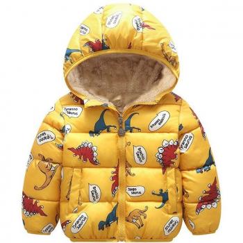 Manteau imprimé dinosaure nouveau-né