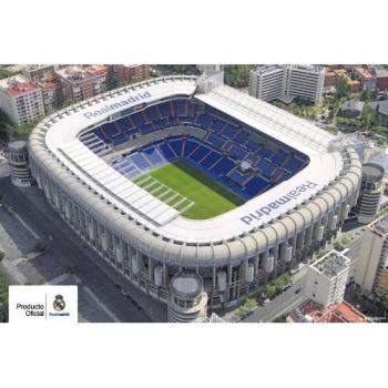 Real Madrid Stadium Print Santiago Bernabeu (91.5cm x 61cm) + surprise gift poster
