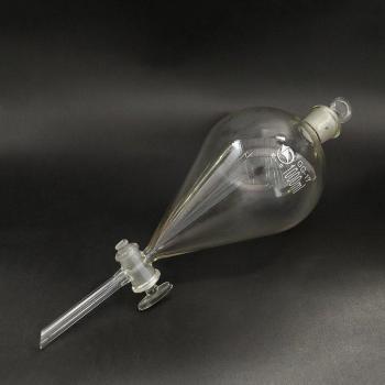 Spherical Glass Funnel with Stopper 1000ml