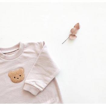 MILANCEL Toddler Bear‑Print Comfort Jacket