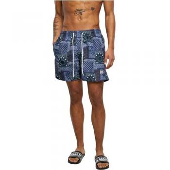 Costume da Bagno Uomo Urban Classics Pattern Navy Bandana M