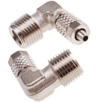 Fileté coudé RS Pro, 4 mm r 1/8, en enfichable – 5 unités