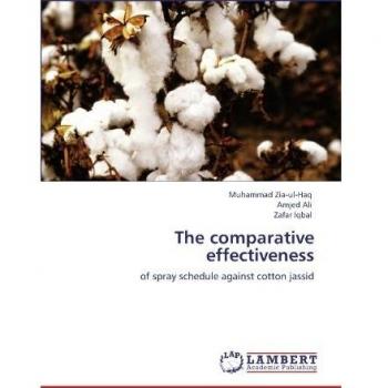 The comparative effectiveness: of spray schedule against cotton jassid