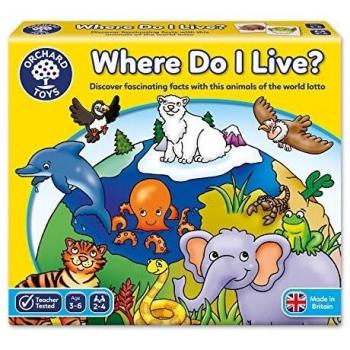 Where Do I Live Board Game