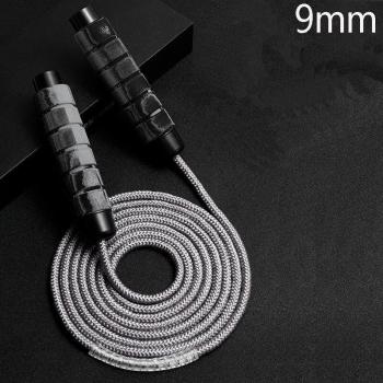 Corde à sauter de fitness avec poignées en mousse lourde