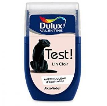 Peinture intérieure DULUX VALENTINE – Crème lin clair satin 30 mL