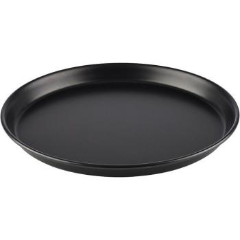 APS Pizzablech, 320 mm, schwarz aus Blaublech, nicht beschichtet