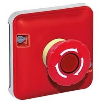 Arrêt sécurité 1/4 tour OXXO – Couleur jaune/rouge, IP55