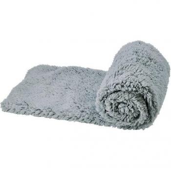 Nobby Hundekuscheldecke Teddy hellgrau