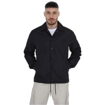 Brave Soul Black Bond Lite Coach Jacket – Medium Fit