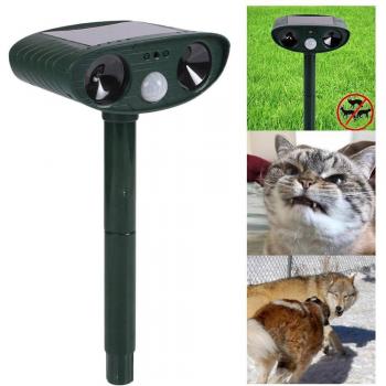 Solar Motion-Activated Animal Deterrent