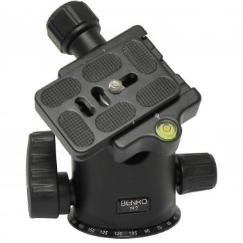 Teste per treppiede con Benro Ballhead N2