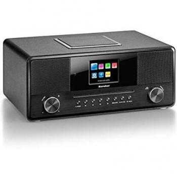 Karcher Internet-Radio »DAB 9000CDI«, (Bluetooth-WLAN Digitalradio (DAB+)-Internetradio-FM-Tuner mit RDS-UKW mit RDS 36 W), Bluetooth, kraftvolle Lautsprecher mit Subwoofer, WLAN-Internetradio