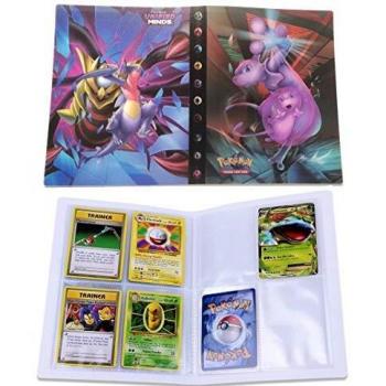 Dorara Karten Sammelalbum, Album für Pokemon GX und EX, Hält 120 Karten einzeln oder 240 doppelt
