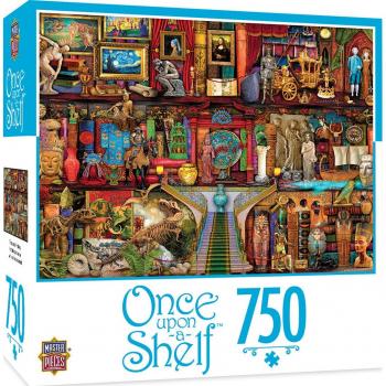 Zeitloses Puzzle „Reich der Geschichten“ – 750 Teile, Historische Ikone, Aimee Stewart