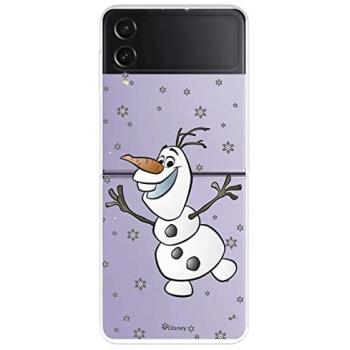 Custodia Samsung Galaxy Z Flip Olaf Frozen Trasparente