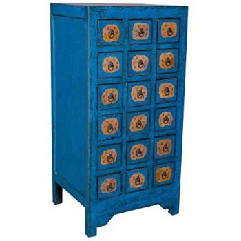 Sinfonier artigianale blu 58 x 49 x 118 cm