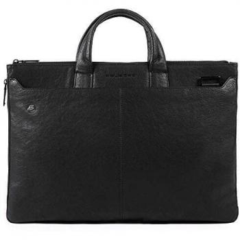 Piquadro Black Square Laptoptasche für Herren 47 cm