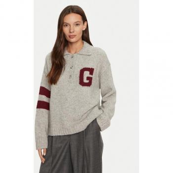 Jersey Gant de Mujer con Detalle de Marca en el Pecho