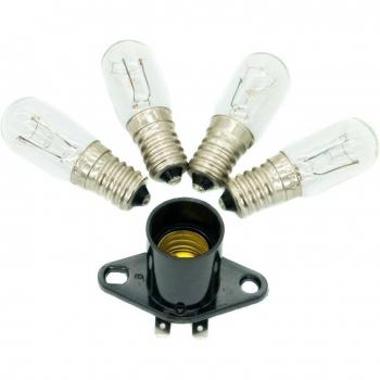5Pcs E14 High-Temperature Resistant Lamp Holder
