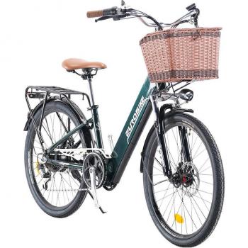 Eurobike Cityrun‑26 Green – Pneumatico 26’’ e Freno a Disco