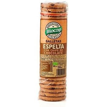 Galletas Espelta Chips Chocolate bio 250 g Biocop