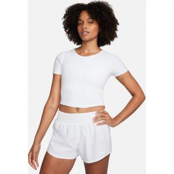Nike One Fitted Camiseta corta de manga blanca