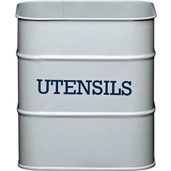 Grey Utensil Storage Pot