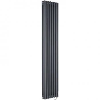 Regent Radiatore Elettrico Antracite Hudson Reed 1800x380 mm senza termostato