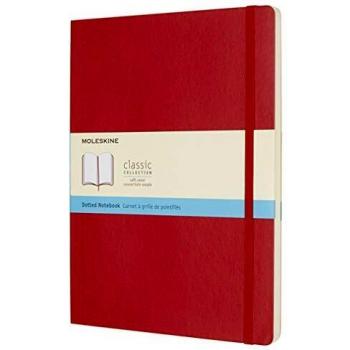 Scarlet Moleskine XL A4 Soft Cover Notepad