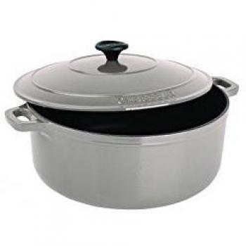 Cocotte en fonte Le Chasseur marron glacé D280