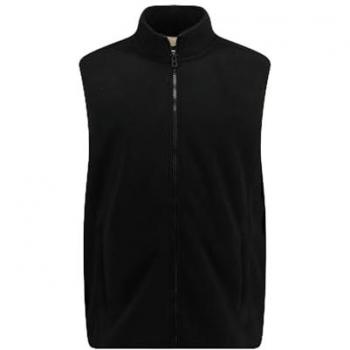 JP1880 Funktionsweste für Herren, Fleece, schwarz, 5XL, Baumwolle/Polyester